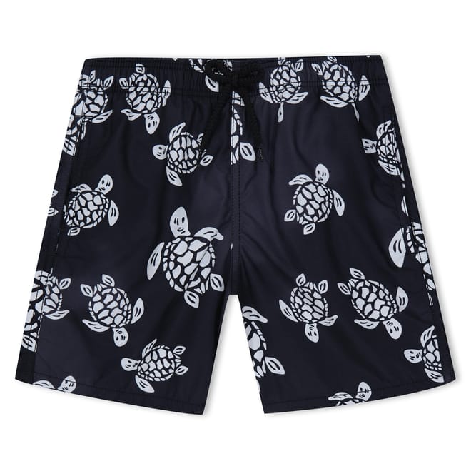 All Over Turtle Print Swim Shorts  Junior
