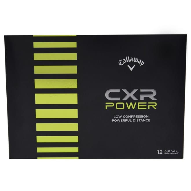 Cxr Power Golf Balls 12 Pack