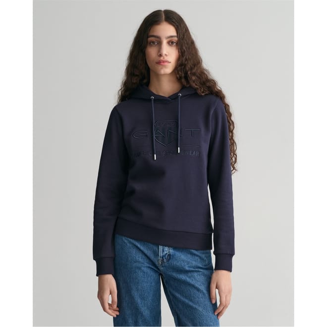 Logo Archive Shield Hoodie