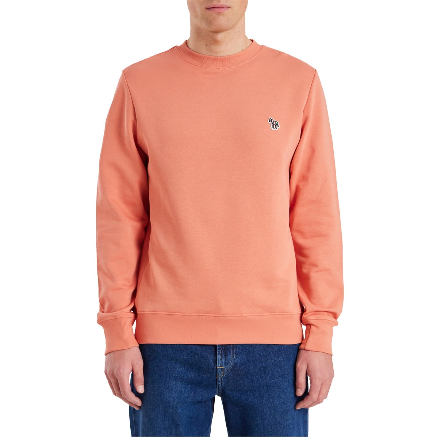 PS Paul Smith Crew Sweatshirt in Orange