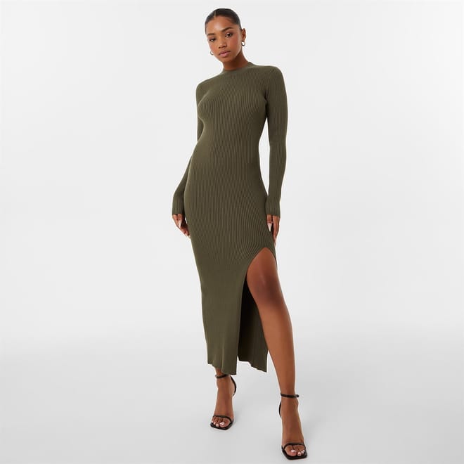 Rib Maxi Dress