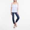 Knot Front Spaghetti Strap Relaxed Tank