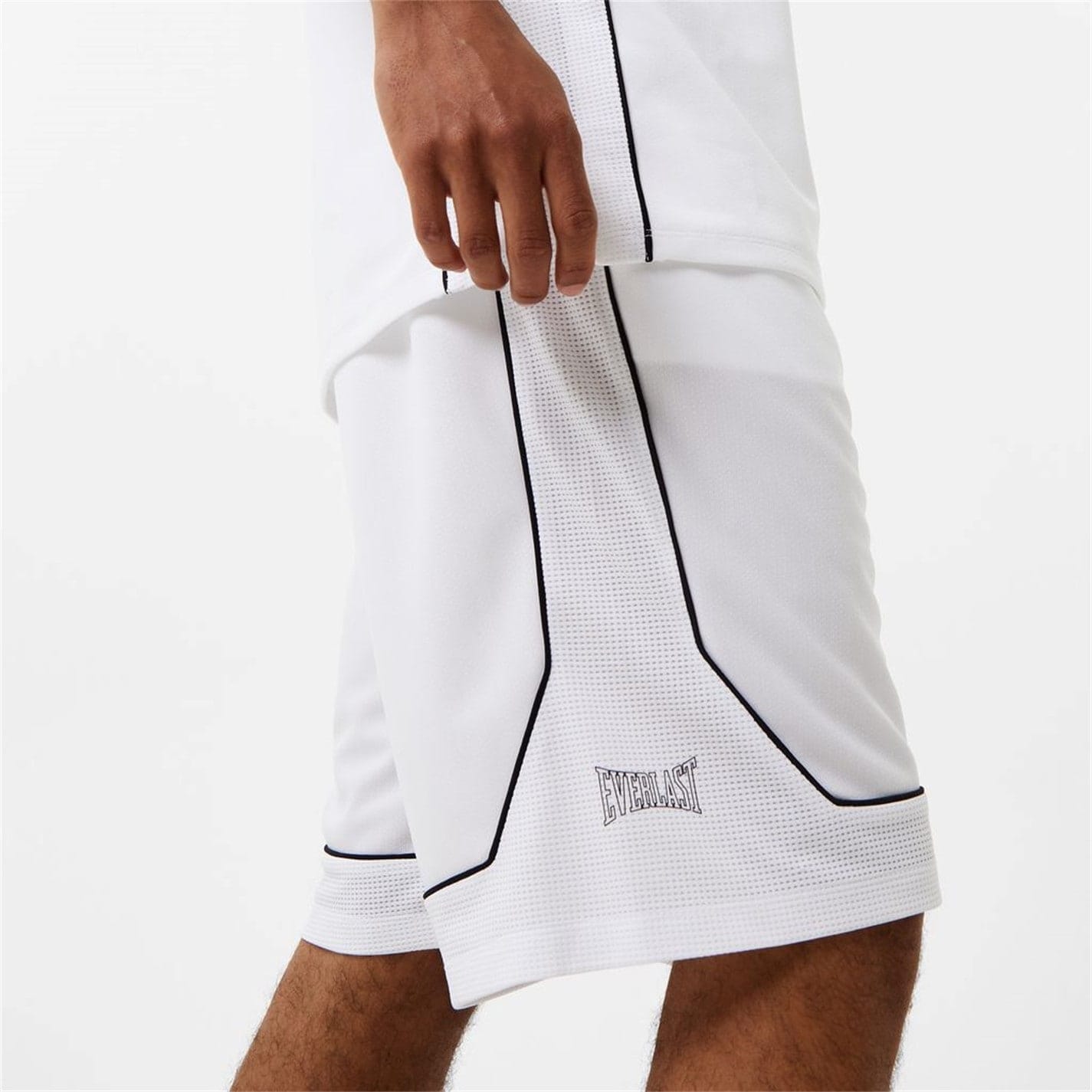 Mens white basketball shorts hotsell