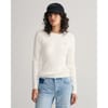 Cotton Cable Knit Crew Neck Sweater