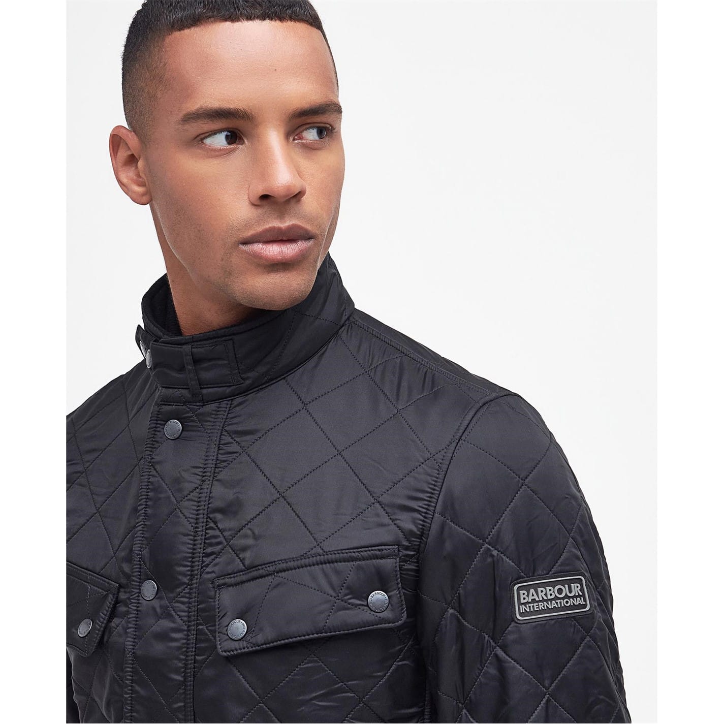 Barbour ariel polarquilt jacket black online