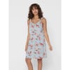 Kl V-Neck A-Line Dress