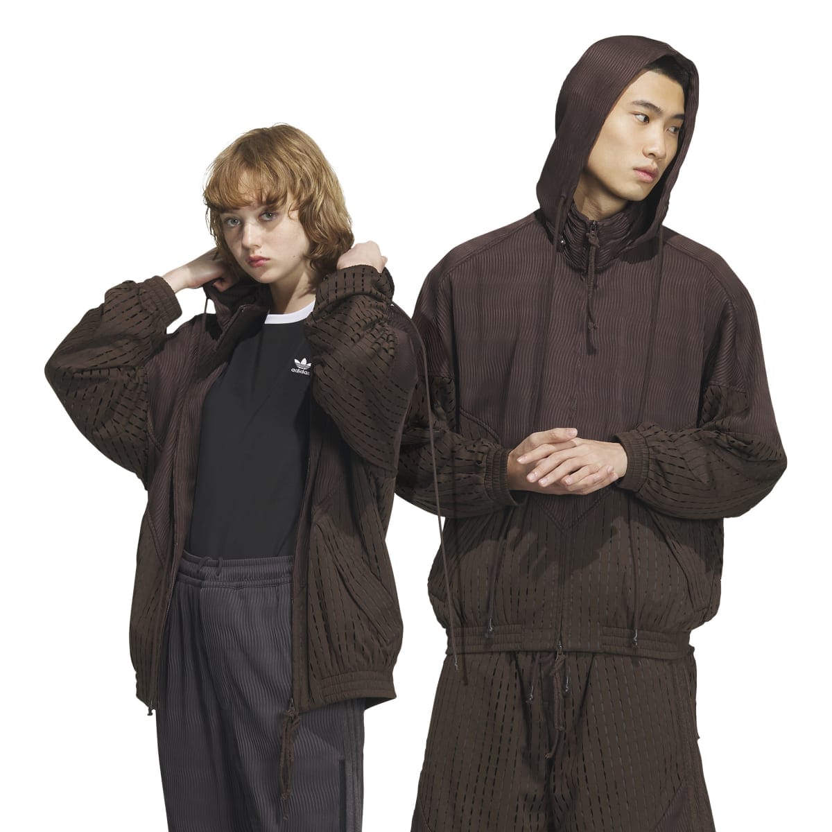 Brown adidas Originals SFTM Jacket - Get The Label