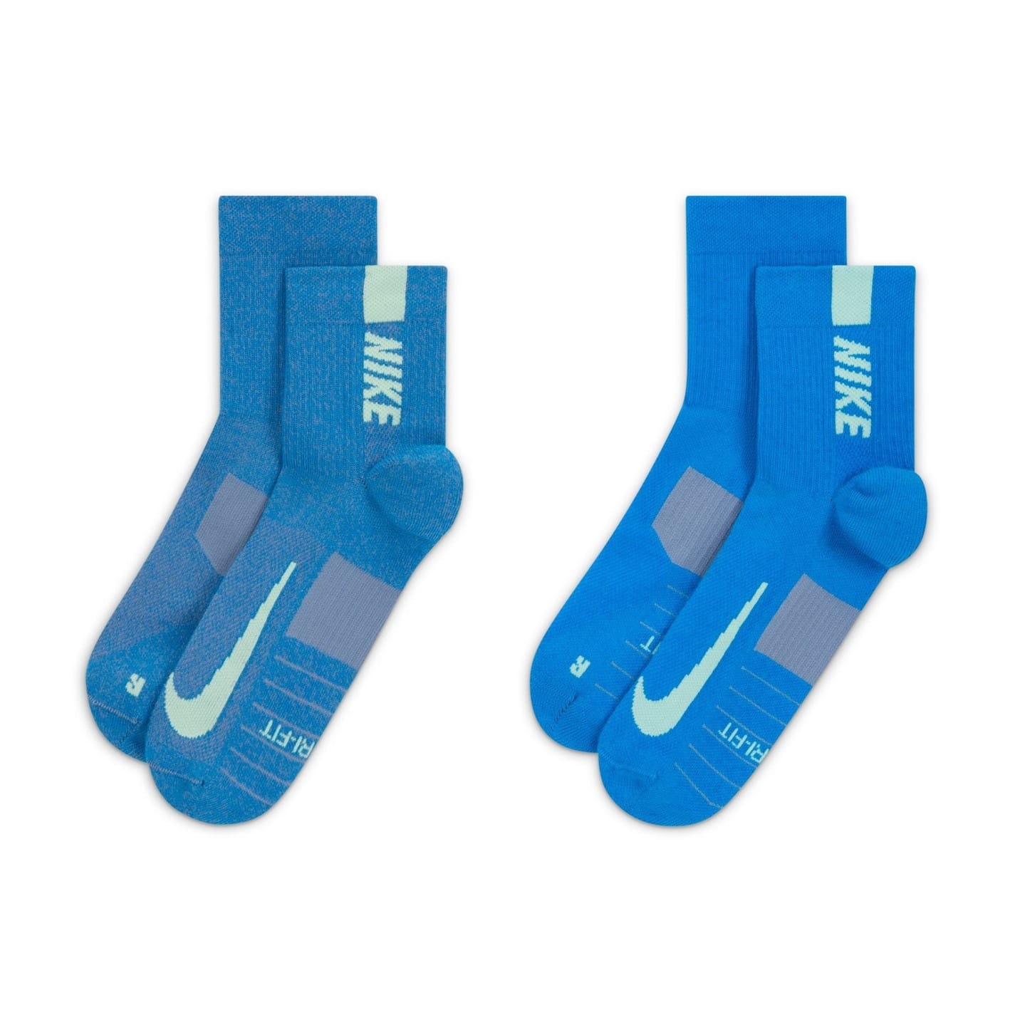 Sky blue nike socks online