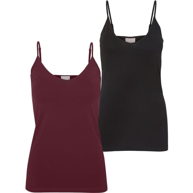 Vmmxi 2 Pack Slim Fit V-Neck Tank
