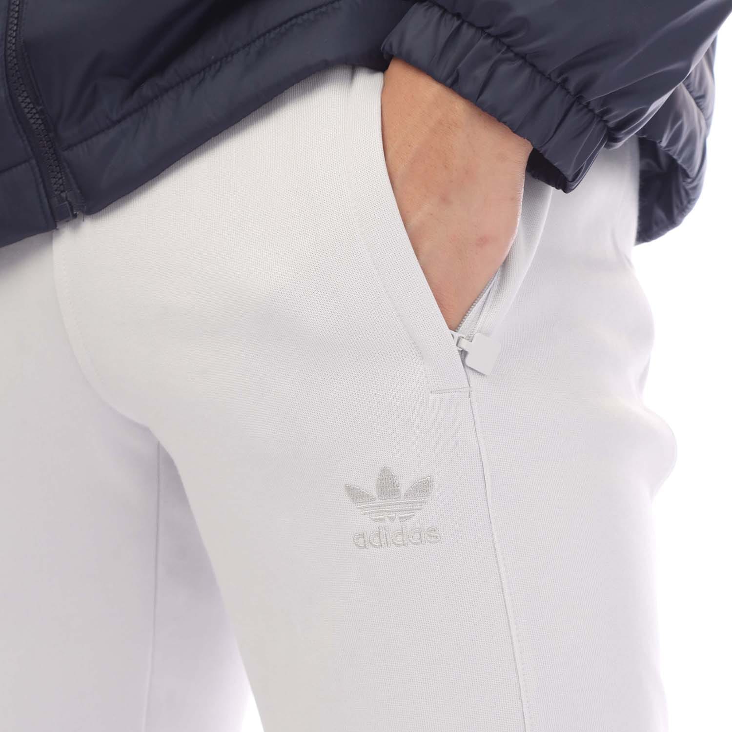 Pantalon adidas blanc deals