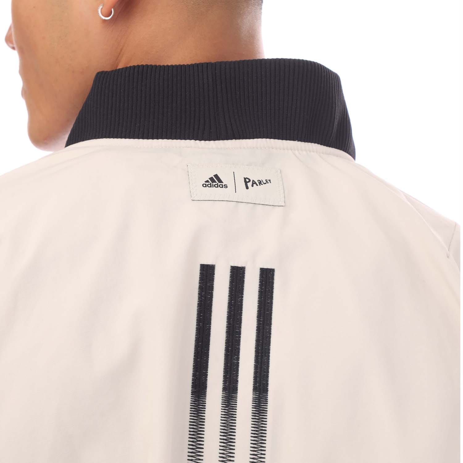 ジャケット・アウター adidas parley Bomber Jacket HT3408 M BE ADIDAS ORIGINALS PARLEY BOMBER MENS M JACKET $180 RETAIL