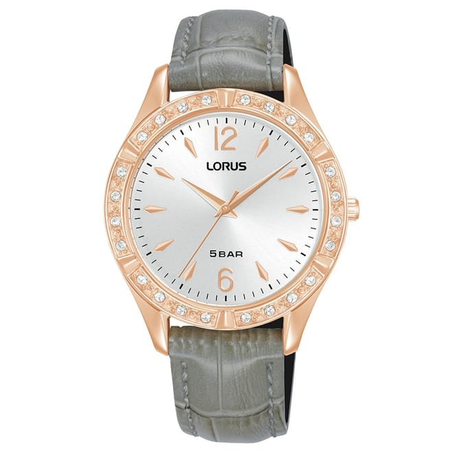 Leather Strap Analogue Watch