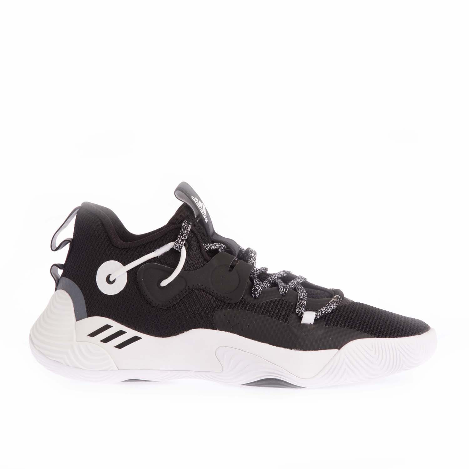 Black White adidas Harden Stepback 3 Basketball Shoes Get The Label