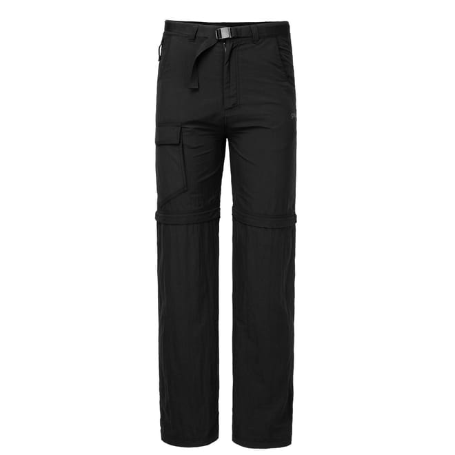 Black Gelert Mens Convertible Trousers - Get The Label