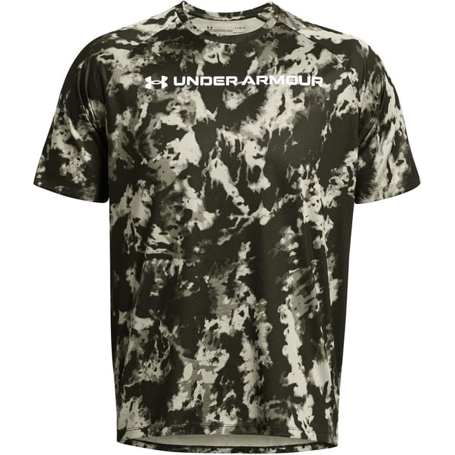 Tech Camo Crew Neck T-Shirt