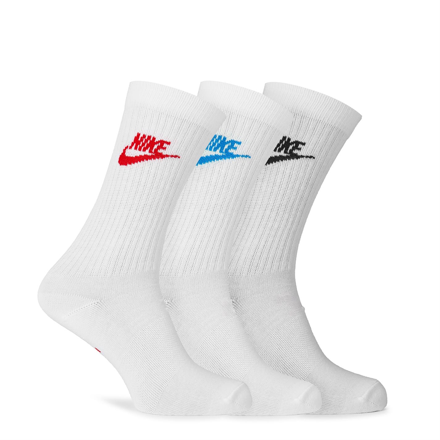 Multi Nike 3 Pack Of Essential Crew Socks Get The Label