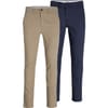 Mens 2 Pack Marco Chino Trouser