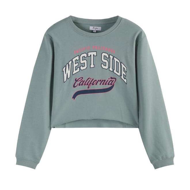 Westside Lettering Crew Neck Sweatshirt