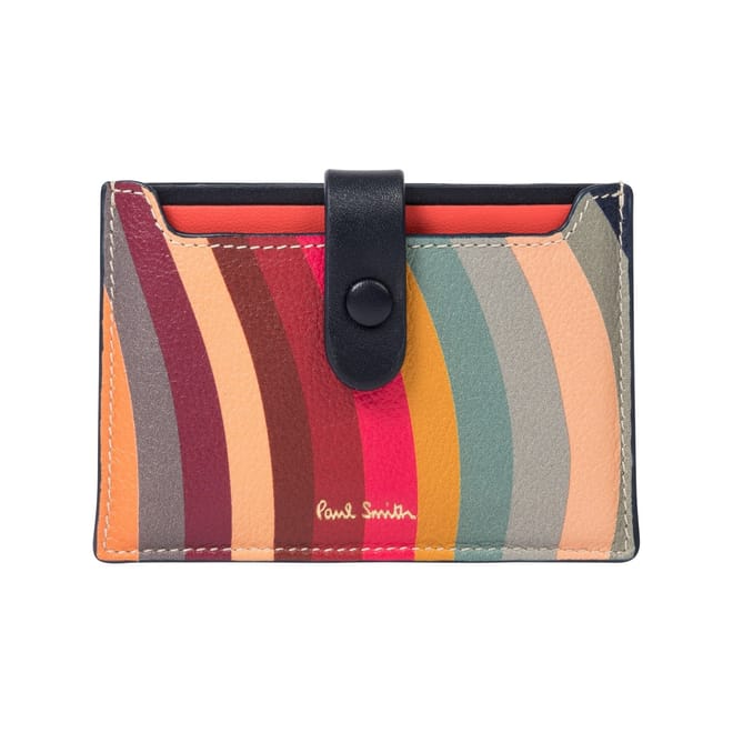 Swirl Stripe Card Holder