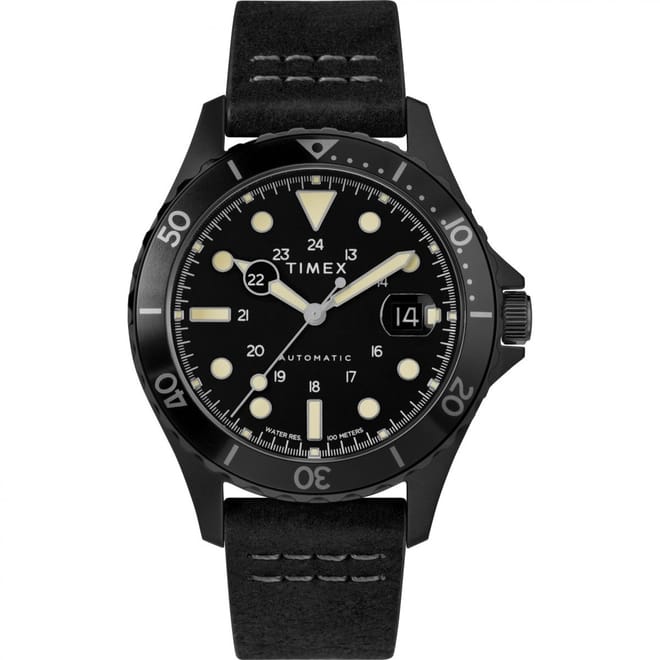 Navy Automatic Chronograph Black Watch
