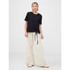 Cotton Ruched T-Shirt.