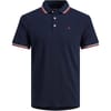 Paulos Tipped Pique Short Sleeve Polo Shirt