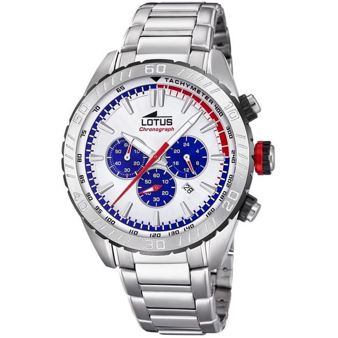 Steel Sports Analogue Quartz Watch