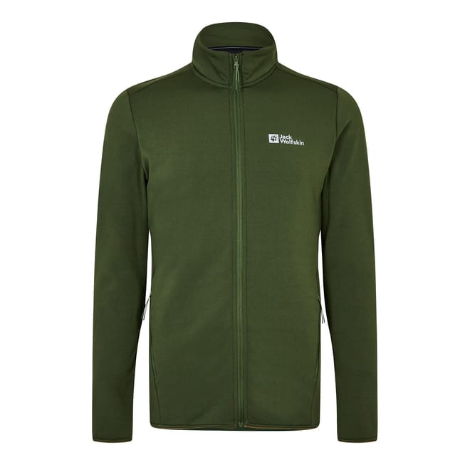 Packgo High Neck Regular Fit Fleece Jacket
