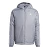 Mens 3 Stripe Essential Hooded Jacket