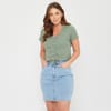 You Denim Mini Skirt
