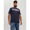 Mens Short Sleeve Logo T-Shirt Plus Size