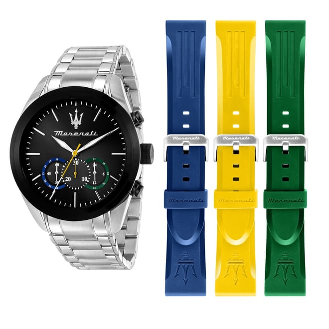 Traguardo Analogue Steel Bracelet Watch