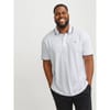 Mens Paulos Tipped Pique Short Sleeve Polo Shirt Plus Size