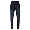 Slim Fit Jeans In Blue Black Stretch Denim