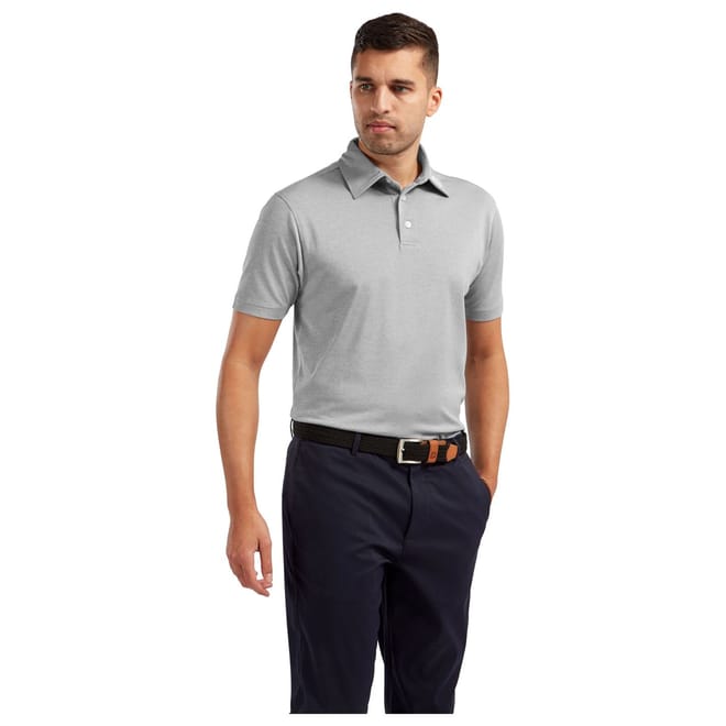 Mens Solid Polo Shirt