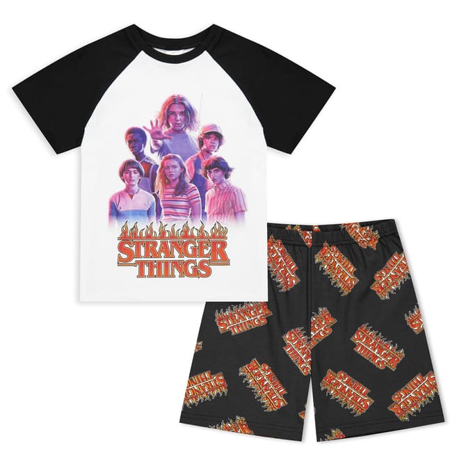 Stranger Things Short Sleeve Pyjama Set