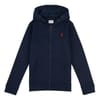 DHM Hooded Zip Pullover Sweatshirt