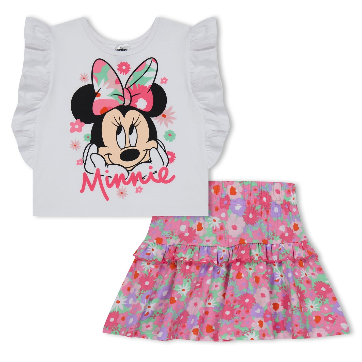 Pink minnie mouse skirt best sale