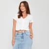 Ruched Rib Top