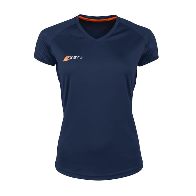 Apex V-Neck Curved Hem T-Shirt