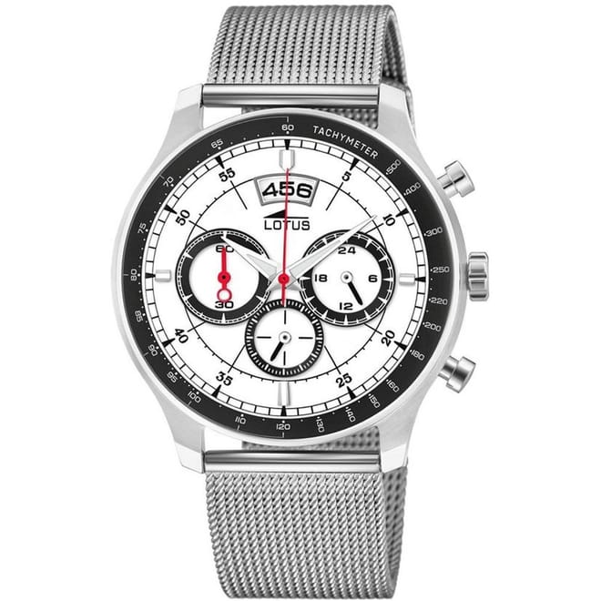 Steel Sports Analogue Quartz Watch