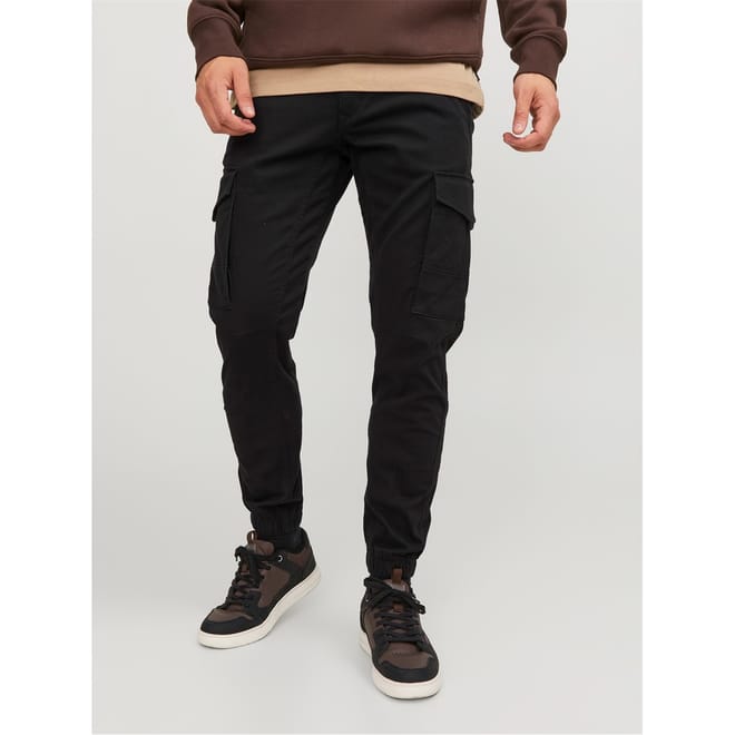 Slim Stretch Cuffed Cargo Pants