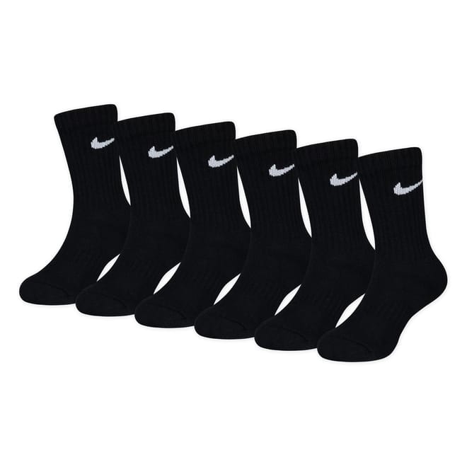 6pk Dri Fit Crew Sock Childs