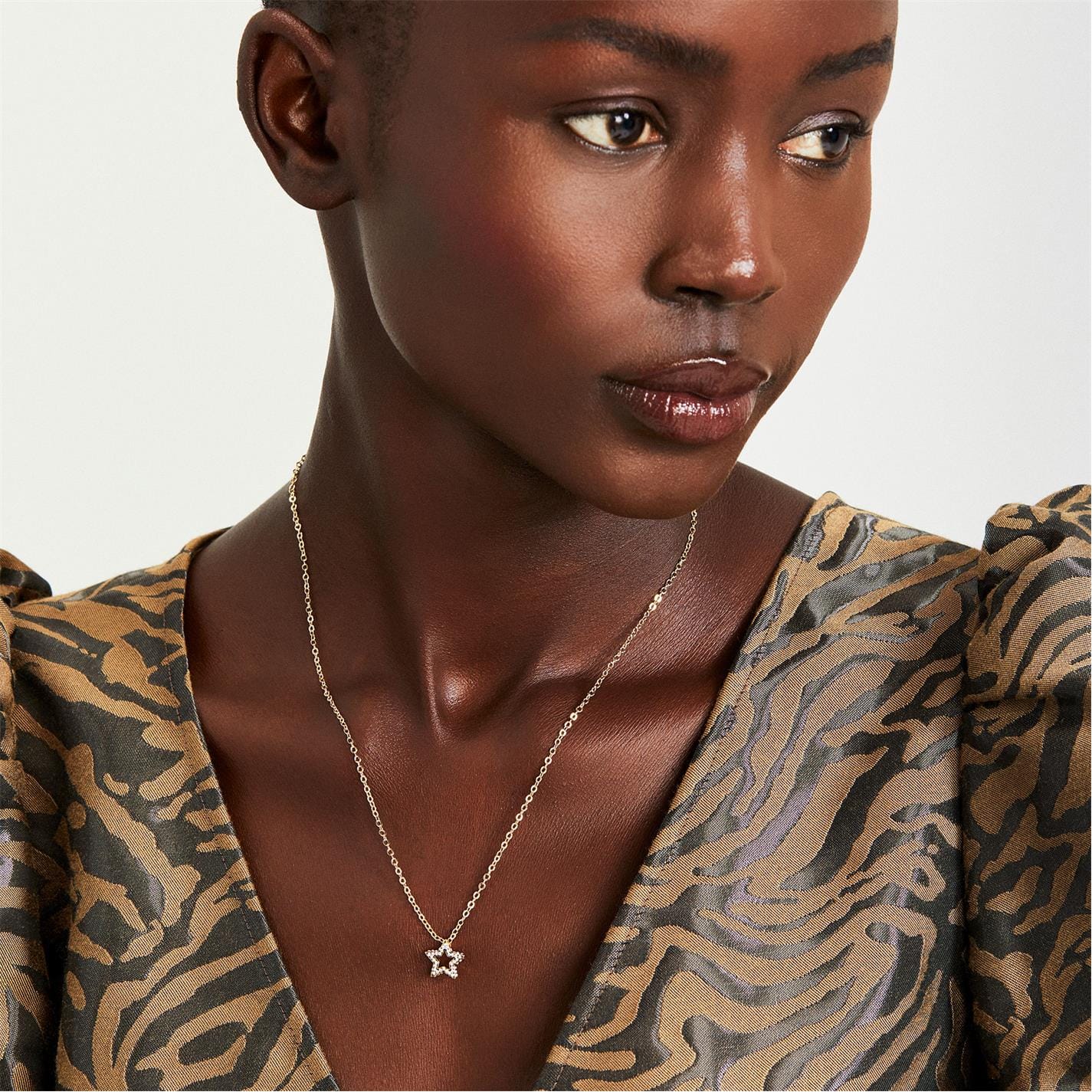 Gold Ted Baker Twinkle Star Pendant Necklace Get The Label