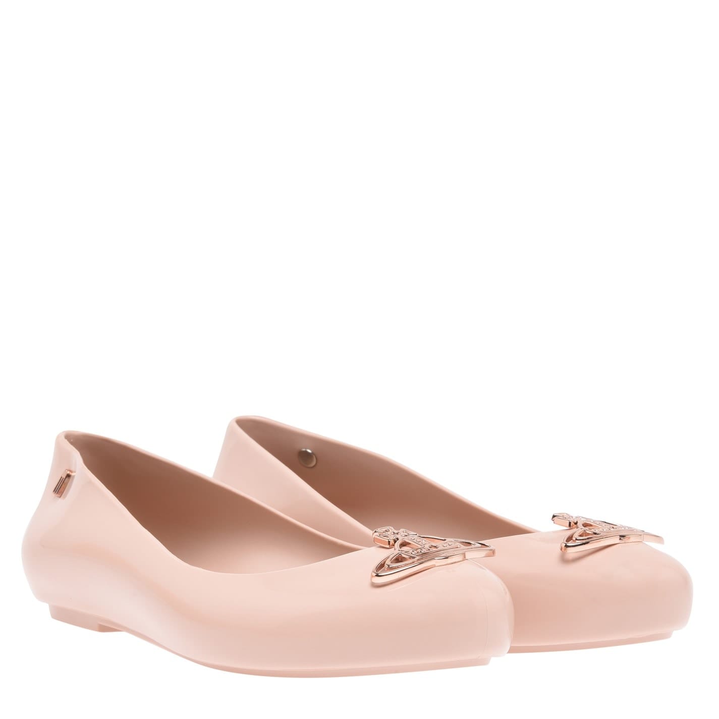 Pink Vivienne Westwood X Melissa Space Love 23 Ballet Pumps