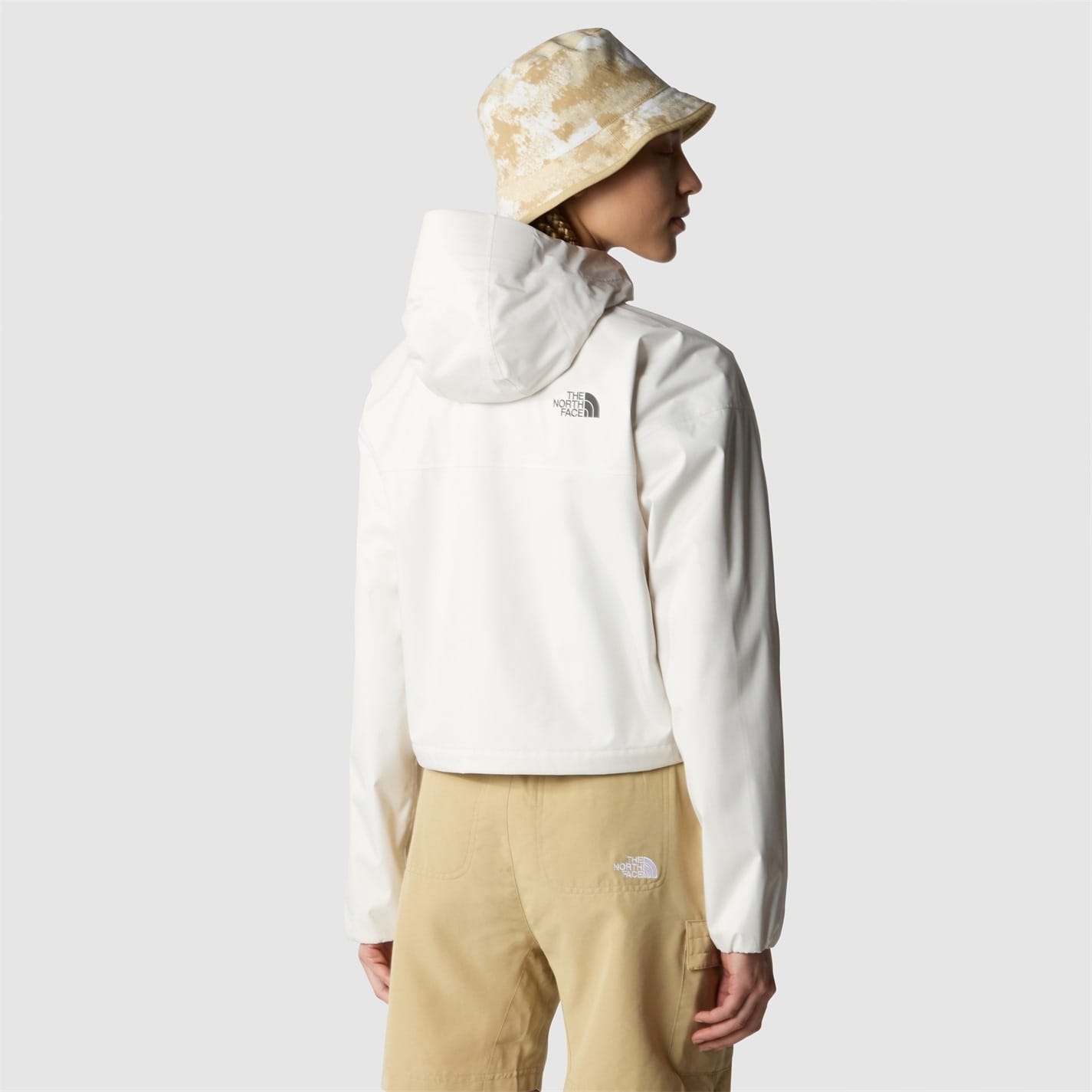 【関税&送料込】The North Face Short Jacket Quest White North Face Womens North Face Cropped Quest Jacket