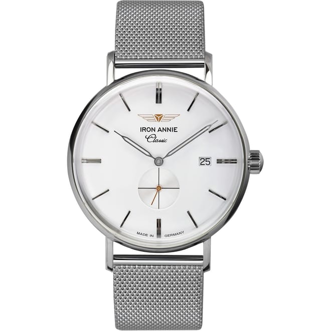 Stainless Steel Classic Analogue Quartz Watch