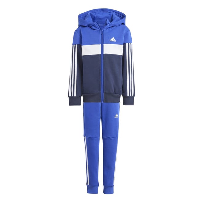 Tiberio 3 Stripes Colorblock Fleece Track Suit Kids