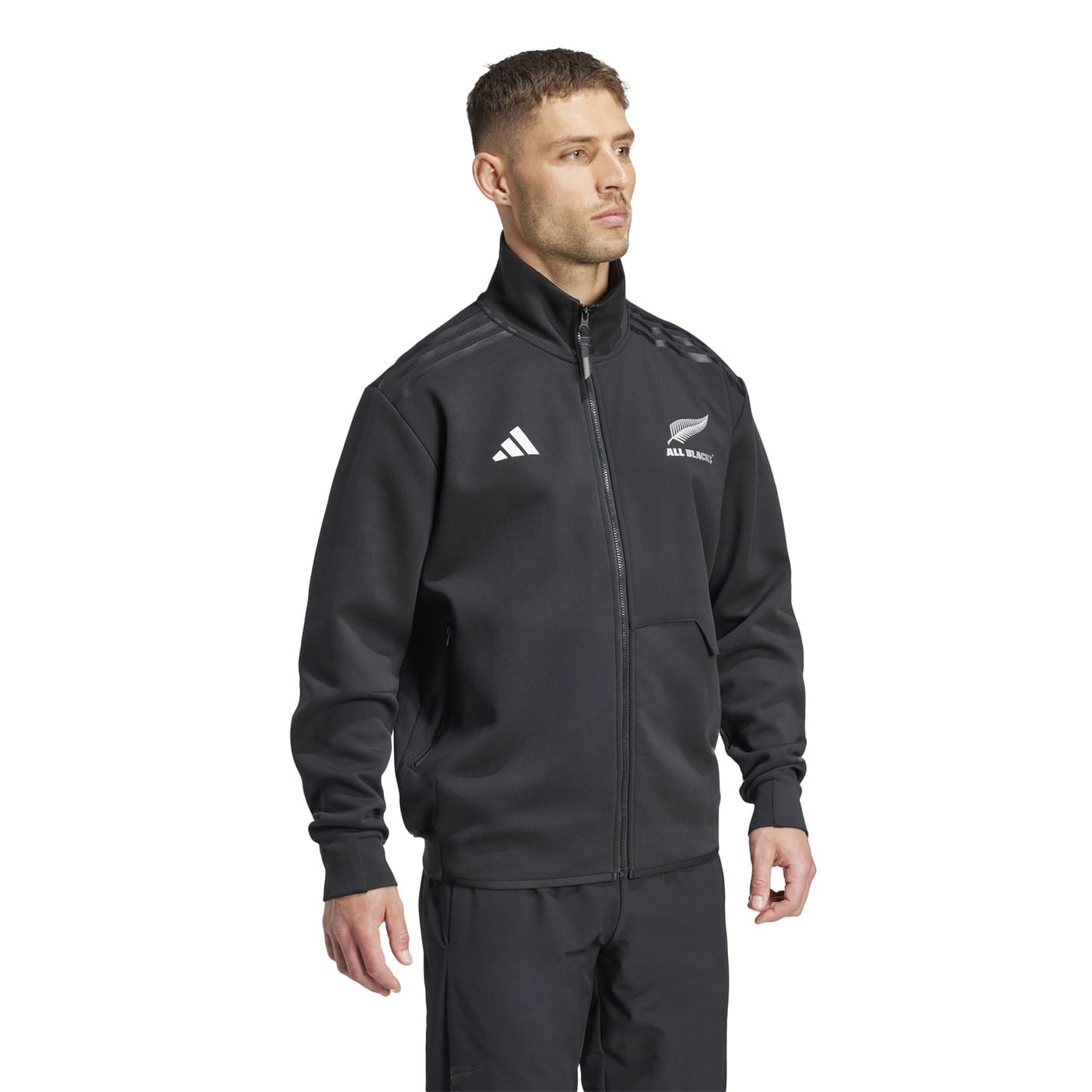 Black adidas All Blacks Anthem Jacket 2024 Adults - Get The Label