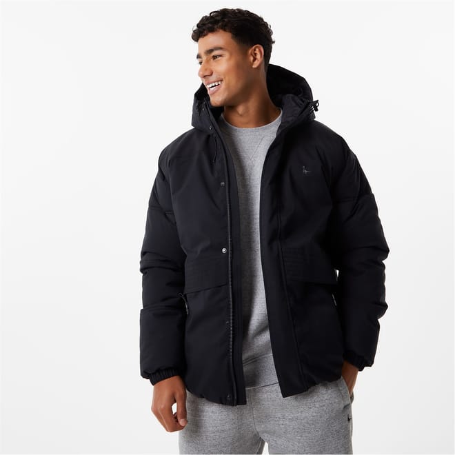 Hooded Relaxed Fit Puffer Jacket